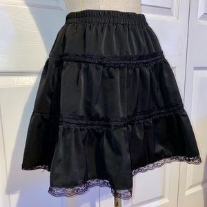 Black skirt size small